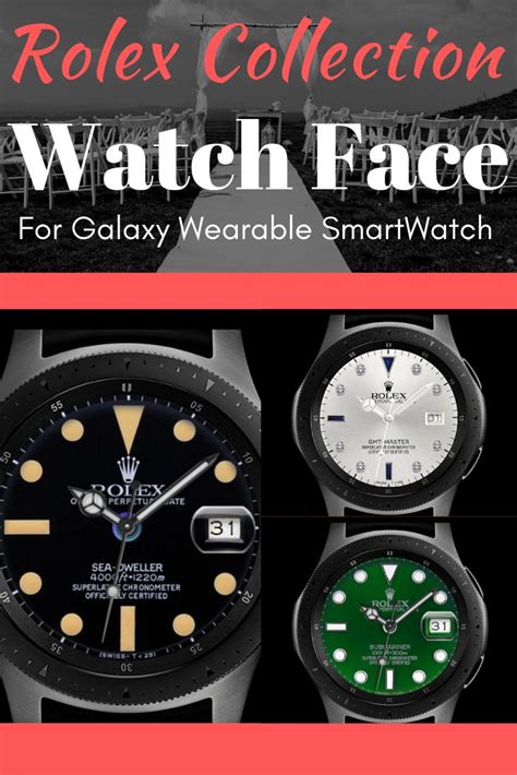 quadranti rolex per galaxy watch|Get a Rolex Watch Face for Your Smartwatch.